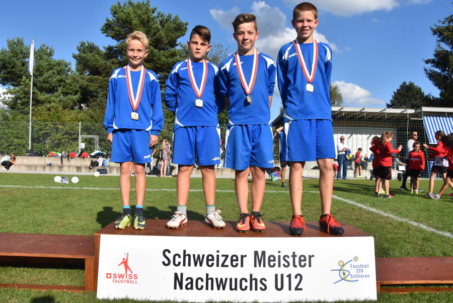 STV Schlossrued U12 Schweizer Meister 2017